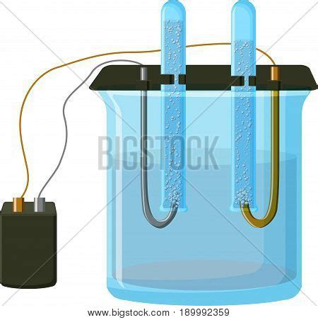 Water Electrolysis Vector & Photo (Free Trial) | Bigstock