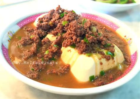 Resep Steam Taufu Siram Beef Oleh Melisa Winatamarjito Cookpad