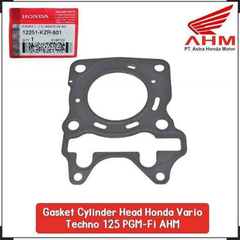 Jual Ahm 12251 Kzr 601 Gasket Cylinder Head Perpak Paking Head Deksel Kop Cop Atas Honda Vario