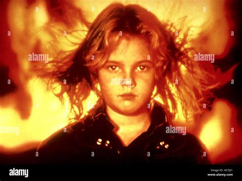 FIRESTARTER, Drew Barrymore, 1984, fire Stock Photo - Alamy