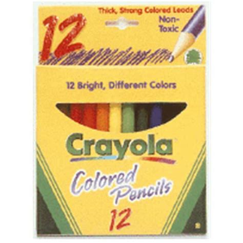 Crayola Llc Formerly Binney Smith Colored Pencils Half Length