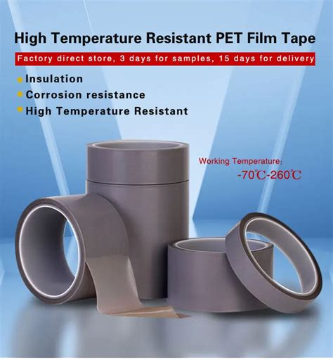 Skived Pressure Sensitive Silicone Adhesive Heat Resistance Anti Static