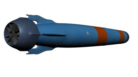 Torpedo Mk48 Model - TurboSquid 1680851