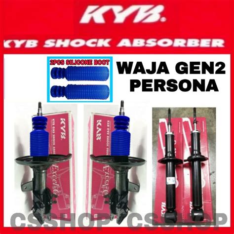 Kyb Proton Waja Wira Se Gen Persona Absorber Front And Rear Set