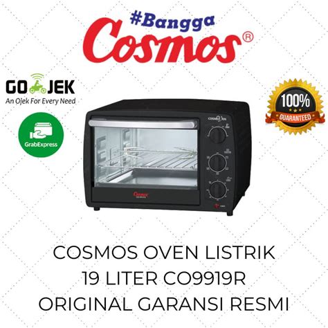 Jual Cosmos Oven Listrik Low Watt 19 Liter CO9919R Oven Toaster Roti