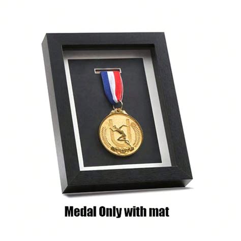 Medal Display Shadow Box Single Medal Display Case Perfect Medal