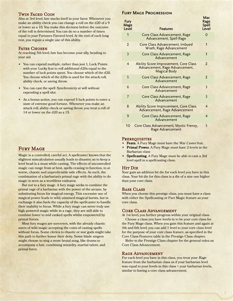 Prestige Classes A Take On Prestige Classes Within 5e Dnd With 10 Different Prestige Class