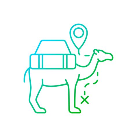 Camel Generic Gradient Icon