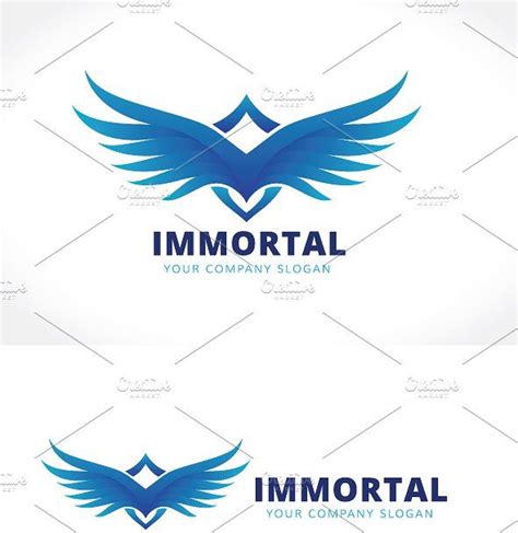 Immortal #Immortal#Logo#Templates | Immortal, Logo templates, Logo design