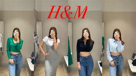 Handm 3만원이하 초가을 가성비 추천템 흐앤므 신상입어보기 167cm 55kg Youtube