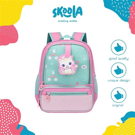 Jual Ml Yh Skoola Tas Sekolah Anak Perempuan Paud Tk Ransel Unicorn