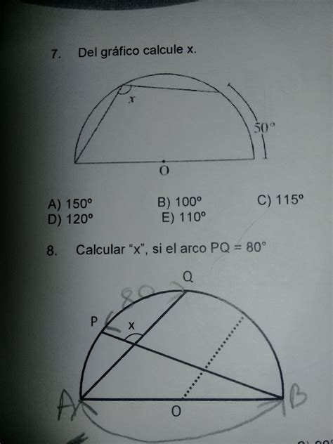 CIRCUNFERENCIA 7 Hola Me Ayudarian En Esta Tarea Con Proceso Por