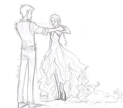 Cinna and Katniss Desenhando esboços Namorados desenho Conselhos