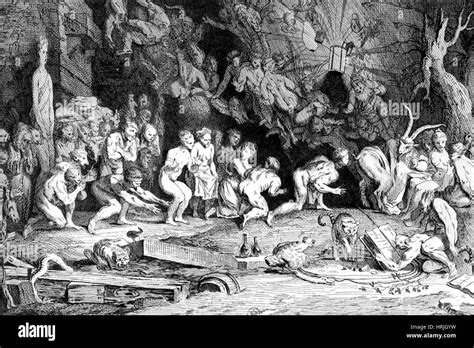 Witches' Sabbath, 18th Century Stock Photo - Alamy