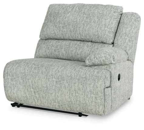 Mcclelland Gray 3 Piece Reclining Sectional With Laf Press Back