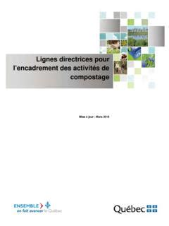 Lignes Directrices Pour Lencadrement Des Activit S De Lignes