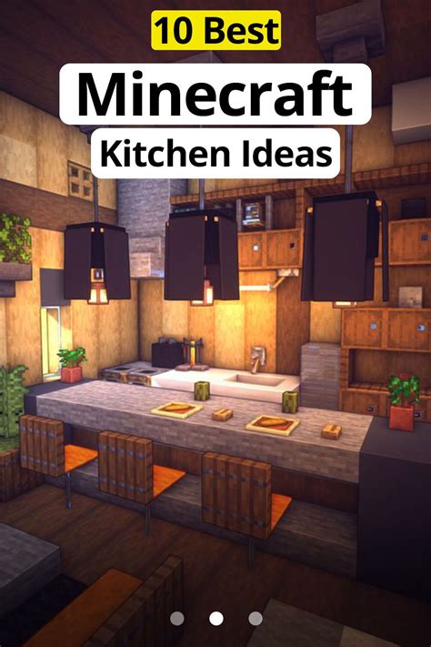 10 Best Minecraft Kitchen Ideas Minecraft Kitchen Ideas Minecraft Kitchen Design In 2024