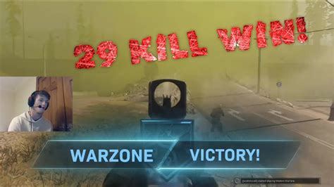 29 Kill Warzone Win Trios Youtube