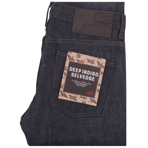 Naked Famous Denim Easy Guy Deep Indigo Rigid Selvedge Indigo