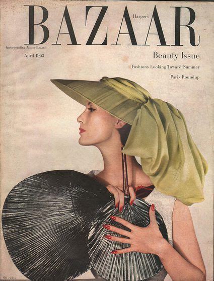 Harpers Bazaar April 1953 Mary Jane Russell Photo By Louise Dahl