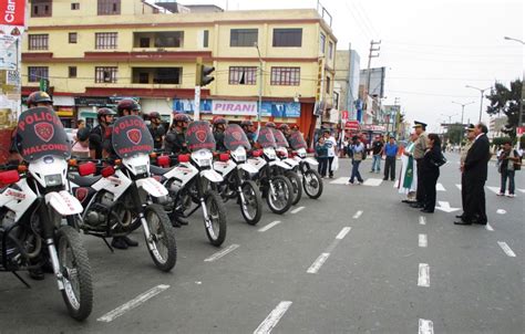 Polic A De Tr Nsito Recibir Nuevas Motocicletas En Todo El Per