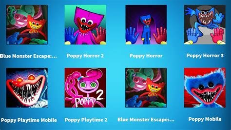 Blue Monster Escape Chapter 2 Poppy Playtime Chapter 1 Poppy Horror