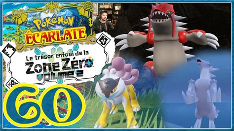 Pokémon Écarlate Disque Indigo 60 Raikou Groudon et Blizzeval à