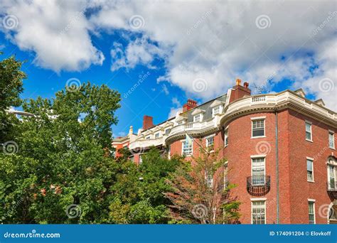 Boston University Dorms Located Close To BU Campus Stock Photo - Image ...