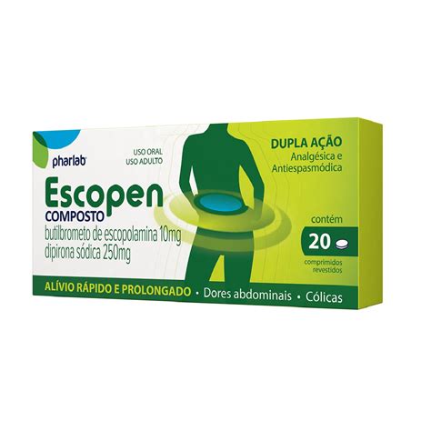 Bula Do Escopen Composto Bultilbrometo De Escopolamina E Dipirona