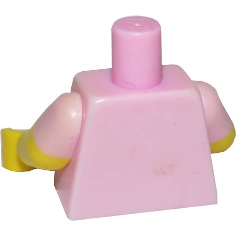 LEGO Bright Pink Lisa Simpson Series 2 Minifig Torso 973 16360