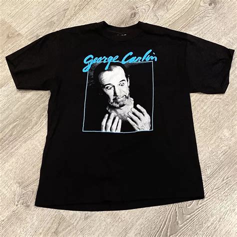 90s George Carlin Stand Up Comedy Tour T Shirt S-5XL Short Sleeve ...