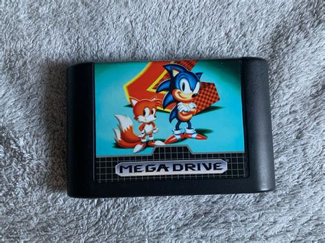 Sonic Original Tectoy Mega Drive Produto Vintage E Retro Tec