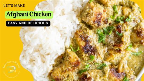 Creamy Afghani Chicken Best And Easiest Afghani Chicken With