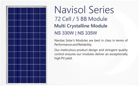 Navitas Solar Panels Latest Price Dealers And Retailers In India