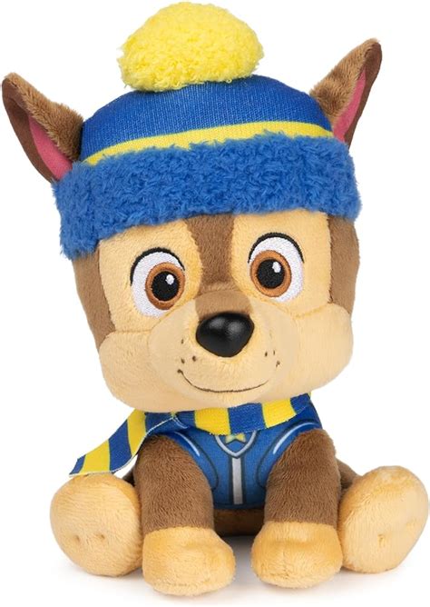 Gund Paw Patrol Holiday Winter Chase In Scarf And Hat