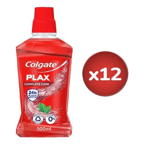 Pack De Bain De Bouche Sans Alcool Antibact Rien Colgate Plax H