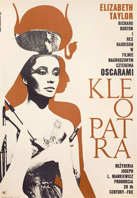 Cleopatra Original 1964 Polish A1 Movie Poster Posteritati Movie