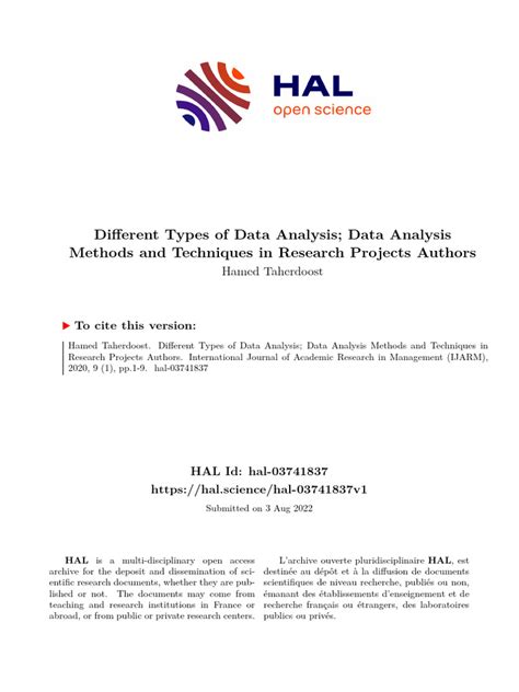 Different Types of Data Analysis - Data Analysis Methods and Techniques ...