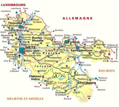 Les départements et leur histoire Moselle 57