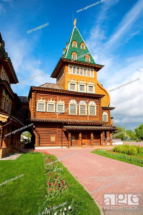 Moscow Great Wooden Palace In Kolomenskoe Tsar Alexey Mikhailovich