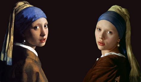 P Aintings Scarlett Johansson Artwork Johannes Vermeer The Girl With A