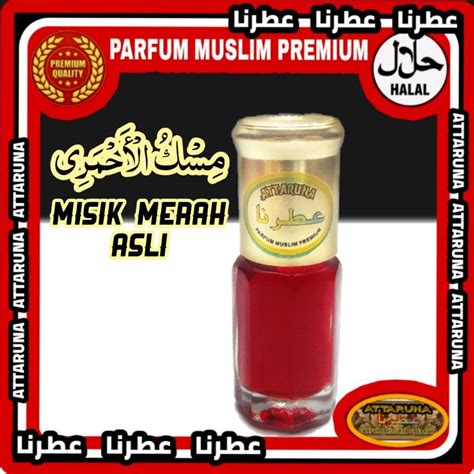 Jual Minyak Misik Merah Asli Minyak Wangi Misik Ahmar Misik Asli Minyak