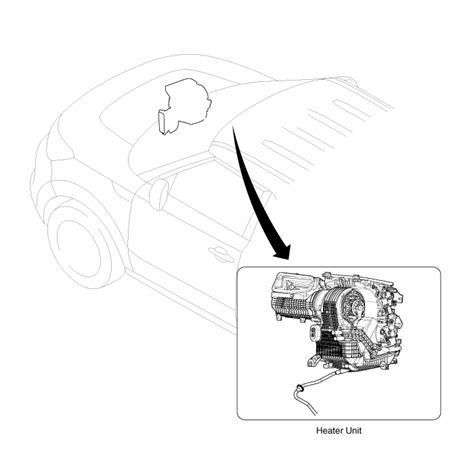 Kia Soul Heater Unit Component Location Heater Heating Ventilation