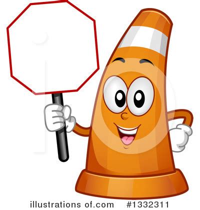 Orange Traffic Cones Clipart