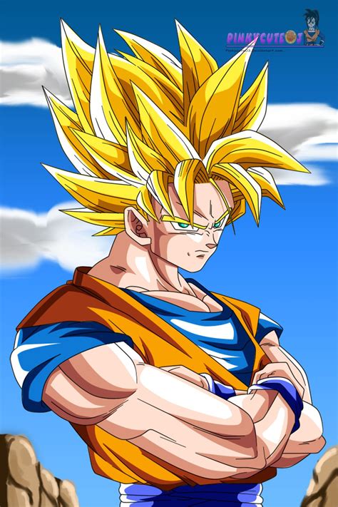 Goku Super Saiyan Animes Wallpapers Pintura Em Camisa Son Goku