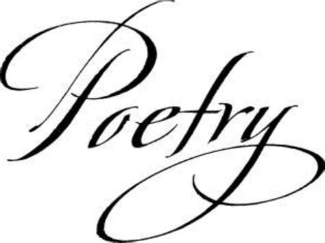 Lyrical poetry