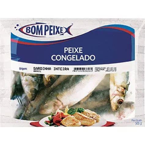 Loja 04 Av Nsa Da Paz JD Sao Vicente SARDINHA BOM PEIXE 500G INTEIRA