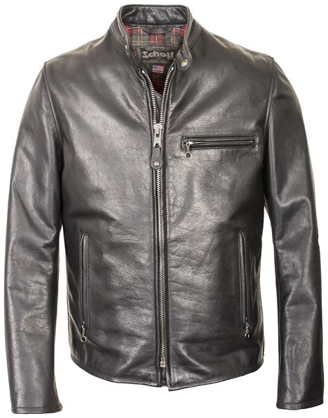 Schott 530 Cafe Racer Jacket RevZilla Cafe Racer Jacket Cafe Racer