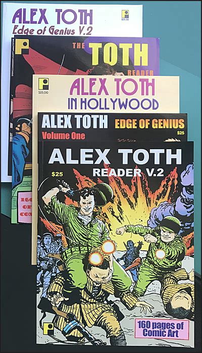 Alex Toth Comic Art Five Book Set Buds Art Books