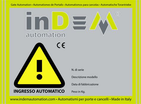 Cartello Indem Automation